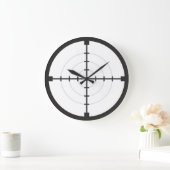 zoeker doelwit symbool wapen pistool leger grote klok (Huis)