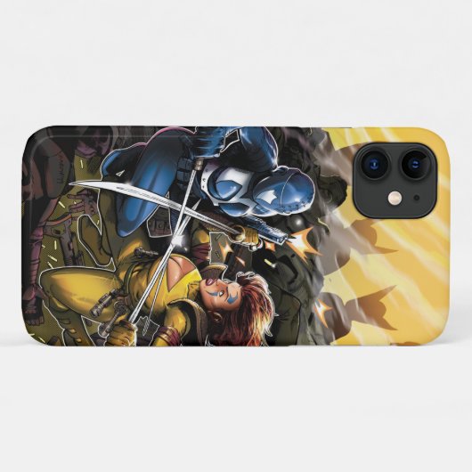 Zoeker V1 design iPhone case (Achterkant (horizontaal))