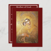 Zoeker van de verloren gebedskaart kaart (Voorkant / Achterkant)