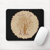 Zoeker van Roots Mousepad Muismat (Met muis)