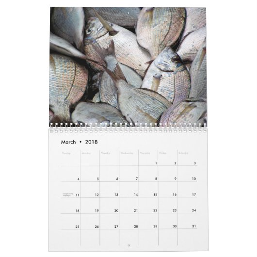 Zoekrooster Kalender (Mar 2018)