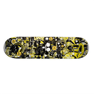 Zoekruimtesaliens Skateboard