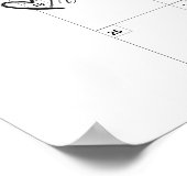 Zoekt als je Eucalyptus Shower Due Date kunt raden Poster (Hoek)