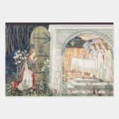 Zoektocht naar de Heilige Graal, Visioen van drie  Inpakpapier Vel (Voorkant 2)