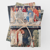 Zoektocht naar de Heilige Graal, Visioen van drie  Inpakpapier Vel (In situ)