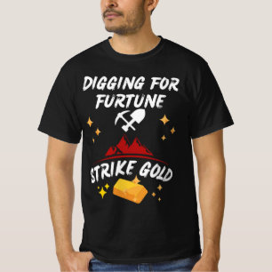 Zoektocht naar Fortune Strike Gold T-shirt