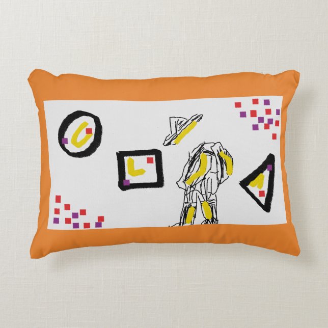 Zoektocht van het onbekende funky kussen (Voorkant)