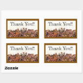 ZOELE ZONDAG! :) RECHTHOEKIGE STICKER (Vel)