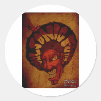 Zoeloe soulsonic funk ronde sticker