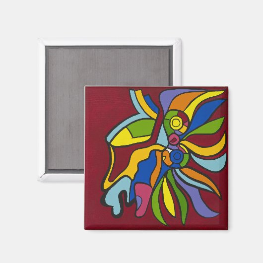 Zoeloemagneet Magneet (Voorkant / Achterkant)