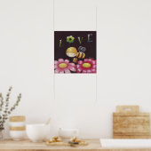 Zoem-zoem de honingbij print (Keuken)