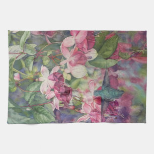 Zoemen voor Fuchsia's Theedoek