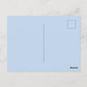 Zoemend Naar Aangepaste Naam en Leeftijd Cute Bij  Briefkaart (Achterkant)