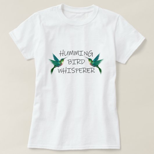 ZOEMENDE VOGEL FLUISTERAAR T-SHIRT (Design voorkant)