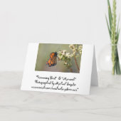 Zoemende Vogel, Lege Kaart (Achterkant)