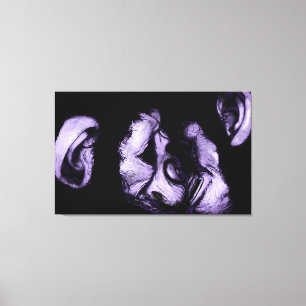 zoende chimpansees canvas afdruk