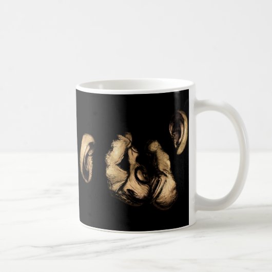 zoende chimpansees koffiemok (Rechts)