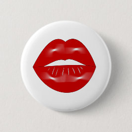 Zoenen met haar single Goodby Ronde Button 5,7 Cm