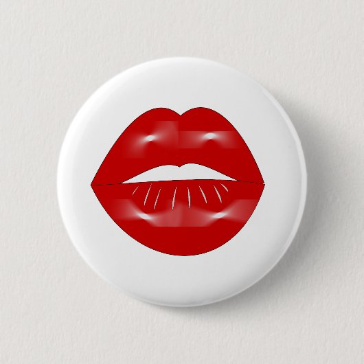 Zoenen met haar single Goodby Ronde Button 5,7 Cm (Voorkant)