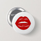 Zoenen met haar single Goodby Ronde Button 5,7 Cm (Voorkant /achterkant)