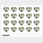 zoenende katjes hart sticker (Vel)
