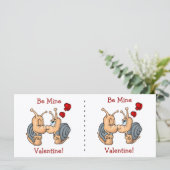 Zoenende Valentijn slakken (Staand voorkant)