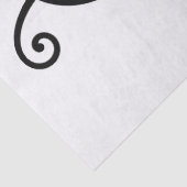 Zoepe Rode Lieveheersbeestje Aangepaste Naam Grafi Tissuepapier (Detail)