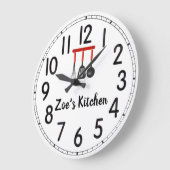 Zoe's Kitchen Large Clock Grote Klok (Hoek)