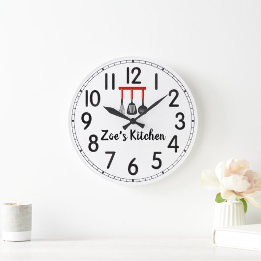 Zoe's Kitchen Large Clock Grote Klok (Huis)