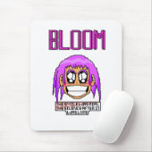 Zoe's Smile - Handgemaakte Pixel Art of Emotion Muismat (Met muis)