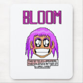 Zoe's Smile - Handgemaakte Pixel Art of Emotion Muismat (Voorkant)