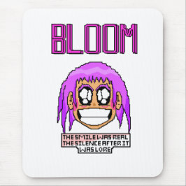 Zoe's Smile - Handgemaakte Pixel Art of Emotion Muismat