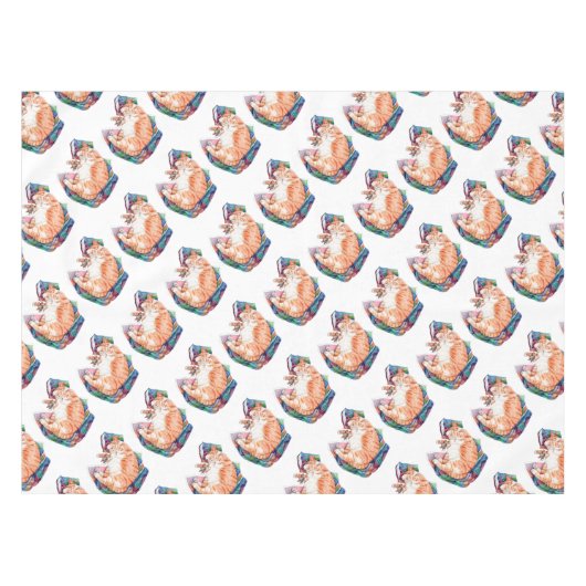 Zoe's Winter Nap Tafelkleed (Voorkant (Horizontaal))