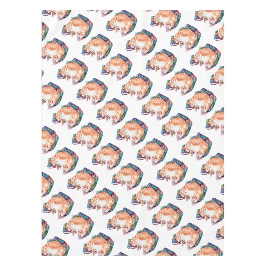 Zoe's Winter Nap Tafelkleed (Voorkant)