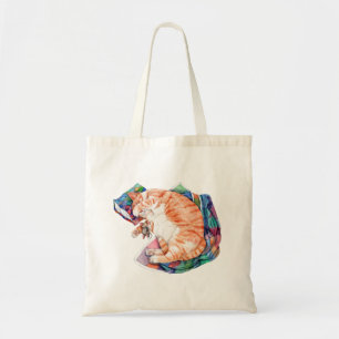 Zoe's Winter Nap Tote Bag