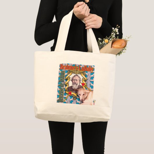 ZoeSPEAK - Brahms Grote Tote Bag (Voorkant (product))