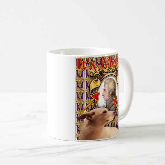 ZoeSPEAK - Het is Mozart Koffiemok (Voorkant rechts)