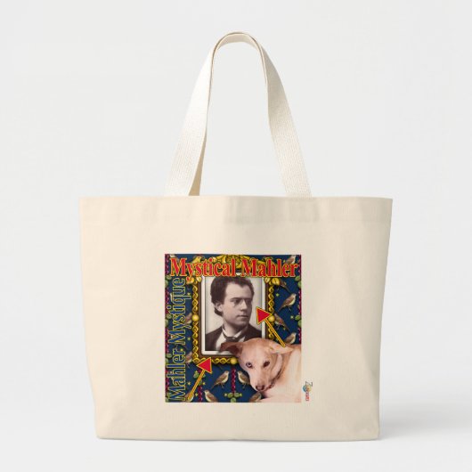 ZoeSPEAK - Mahler Grote Tote Bag (Voorkant)