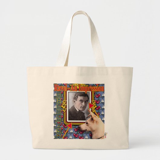 ZoeSPEAK - Ravel Grote Tote Bag (Voorkant)