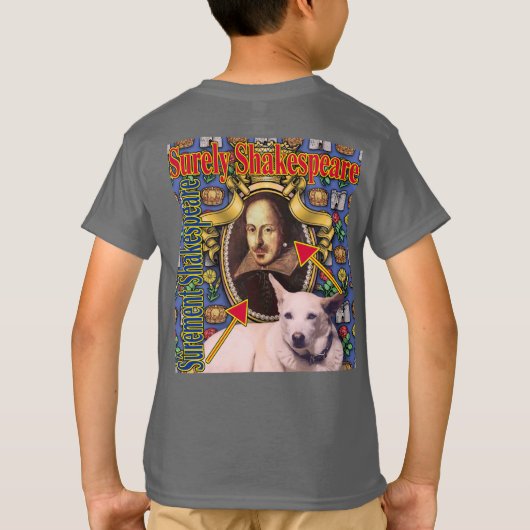 ZoeSPEAK - Zeker Shakespeare Toddler T-shirt (Achterkant)