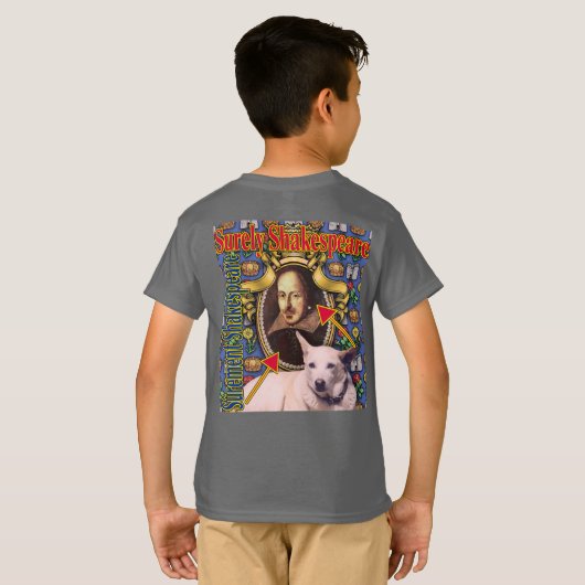 ZoeSPEAK - Zeker Shakespeare Toddler T-shirt (Achterkant volledig)
