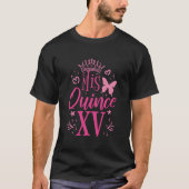 Zoet 15 Mexicaanse Py Quinceanera Mis Quince Aã±Os T-shirt (Voorkant)