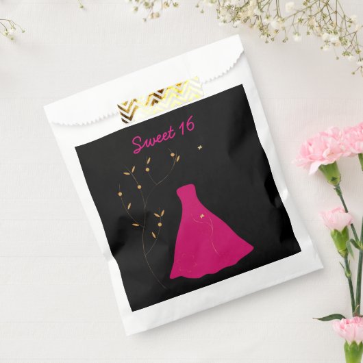 Zoet 16 bedankzakje (Gezegeld)