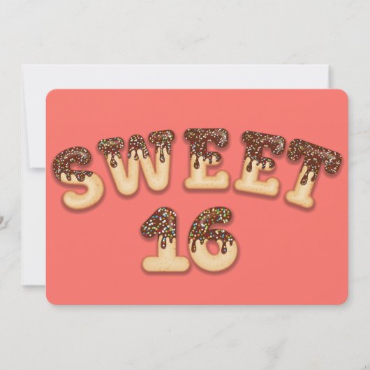 Zoet 16 feestdagenkaart (Voorkant)