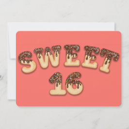 Zoet 16 feestdagenkaart