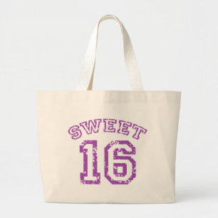 Zoet 16 grote tote bag