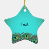 zoet 16-jarig gedecoreerd leeftijdsnummer keramisch ornament (Achterkant)