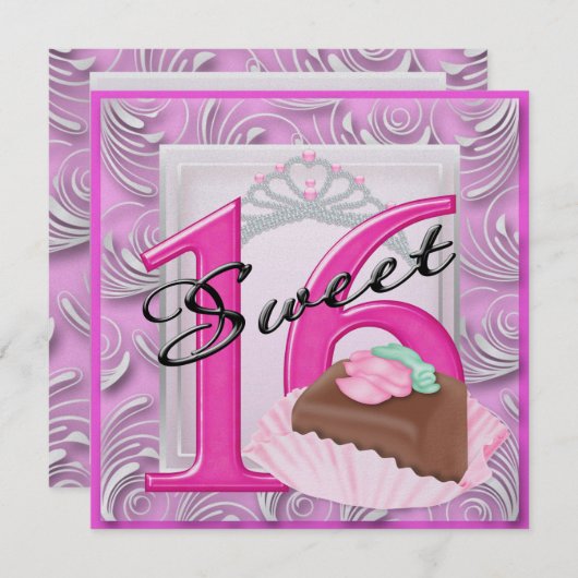 Zoet 16 kaart (Voorkant / Achterkant)