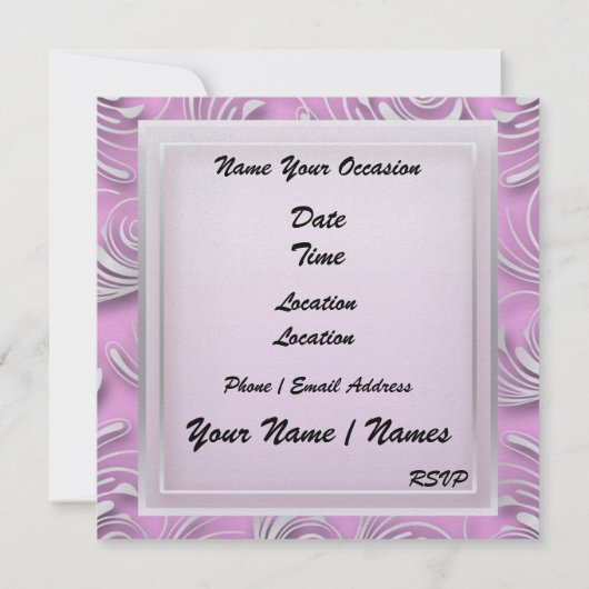 Zoet 16 kaart (Achterkant)