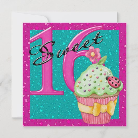 Zoet 16 kaart (Voorkant)